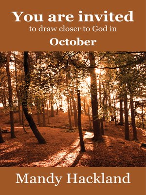 cover image of You Are Invited to Draw Closer to God in October